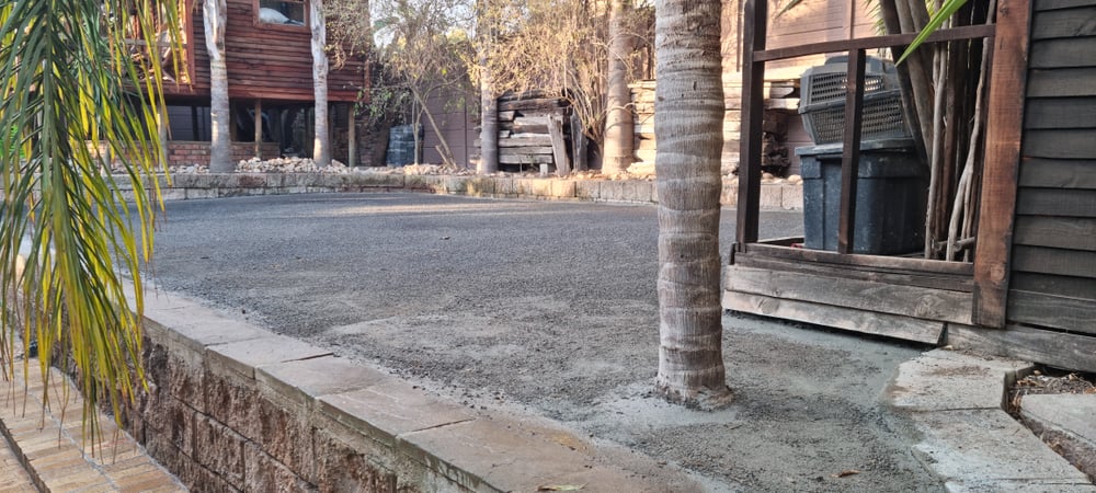 Paving work